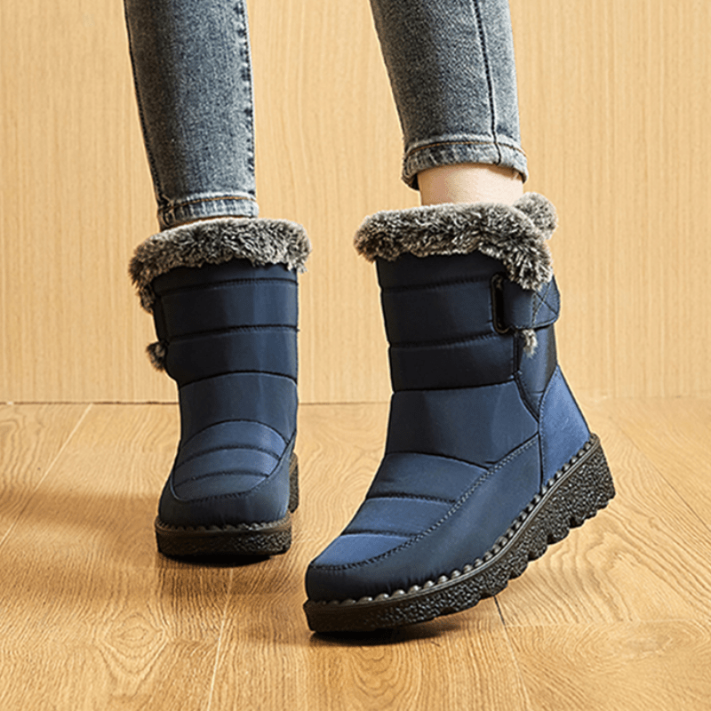 Snowboots - Zwart - Waterdichte winterlaarzen voor dames