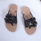 Bloemen Platte Teenslippers voor Dames - Comfortabele Zomersandalen