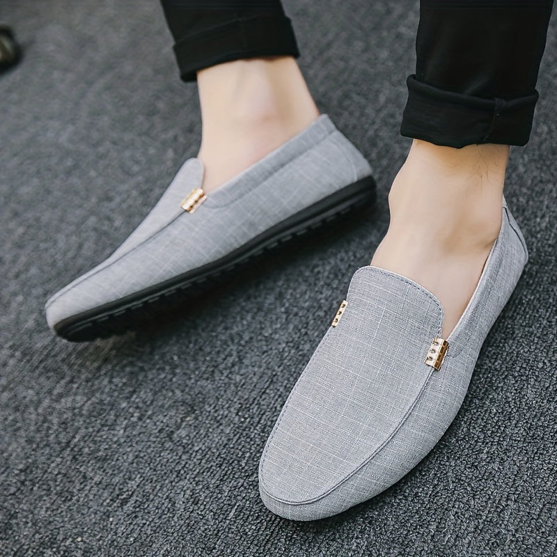 Zwarte canvas loafer - Max