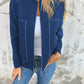 Casual Lange Mouwen Vest - Dames Vest voor Lente en Herfst