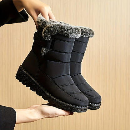 Snowboots - Zwart - Waterdichte winterlaarzen voor dames