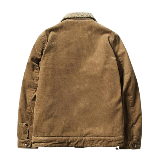 Herfst/Winter Sherpa Jack in Khaki - Heren