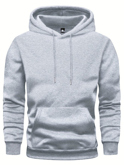 Winter Mode Hoodie - Effen Kleur Met Kangoeroe Zak