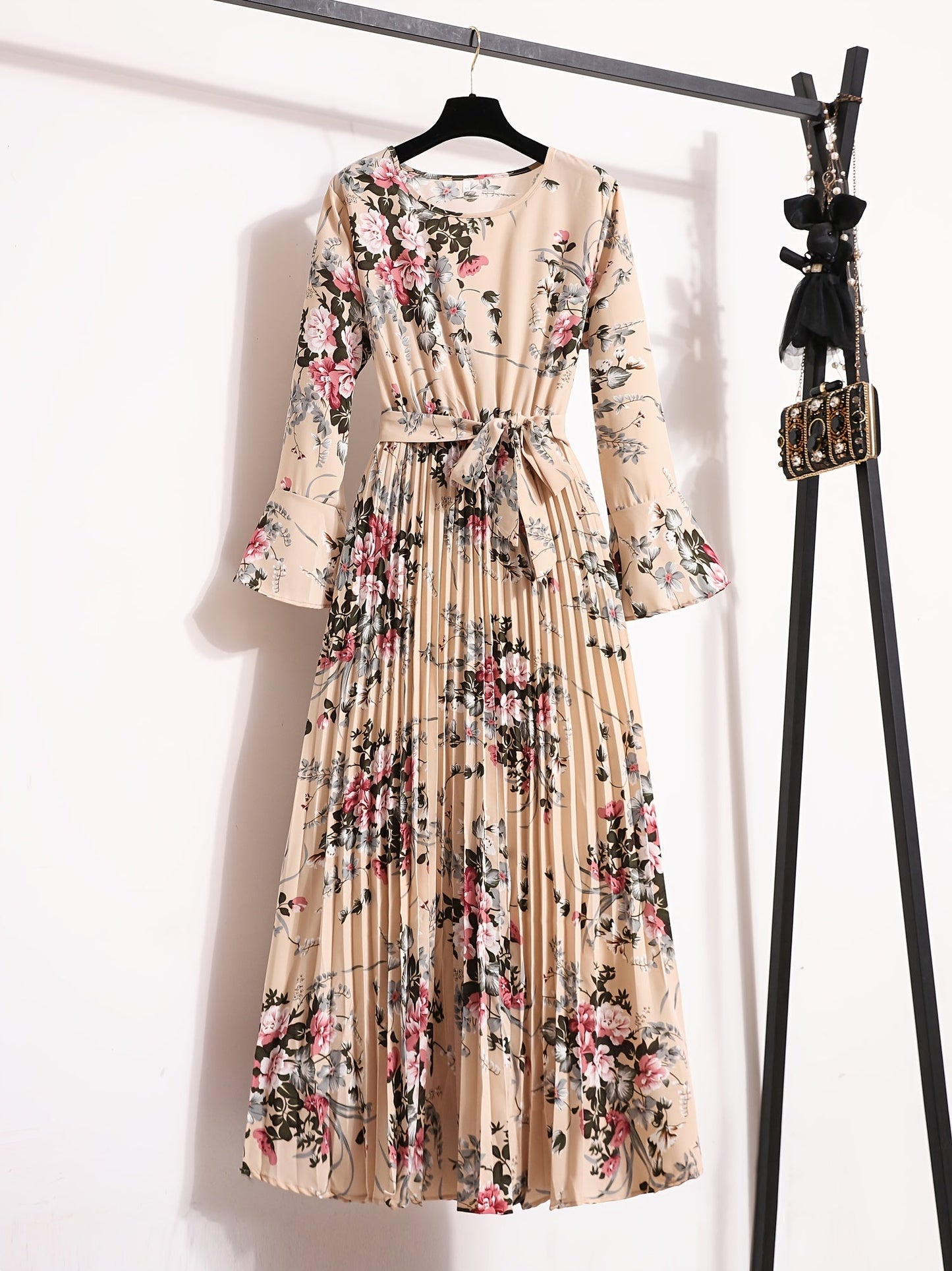 Romantische Bloemen Maxi Jurk - Emma