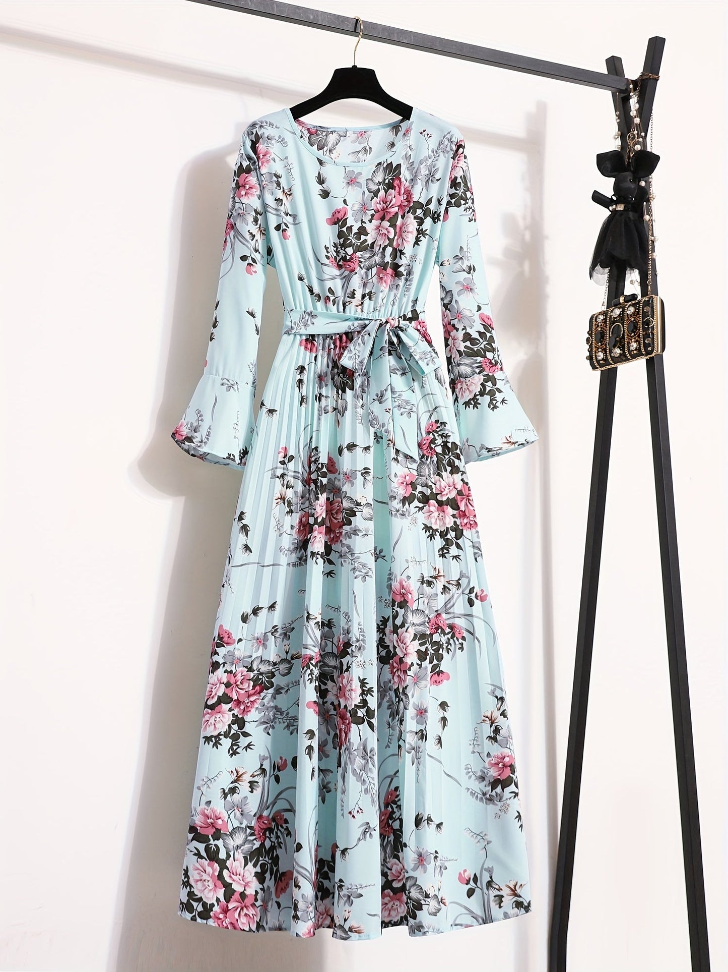 Romantische Bloemen Maxi Jurk - Emma