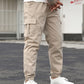 Beige cargo joggingbroek - Lukas