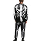 Zwarte Halloween joggingbroek met skeletprint - Tobias