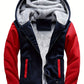 Zwart fleece jack met capuchon - Marvin