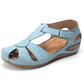 Casual Comfort Wedge Sandalen voor Dames - Blauwe Sandalen