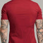 Rood shirt met korte mouwen - Max