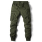 Beige Cargo Joggers Met Stretch - Noah