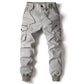 Beige Cargo Joggers Met Stretch - Noah