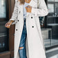 Double-breasted Lange Trenchcoat Met Riem - Emily