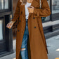 Double-breasted Lange Trenchcoat Met Riem - Emily