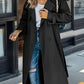 Double-breasted Lange Trenchcoat Met Riem - Emily