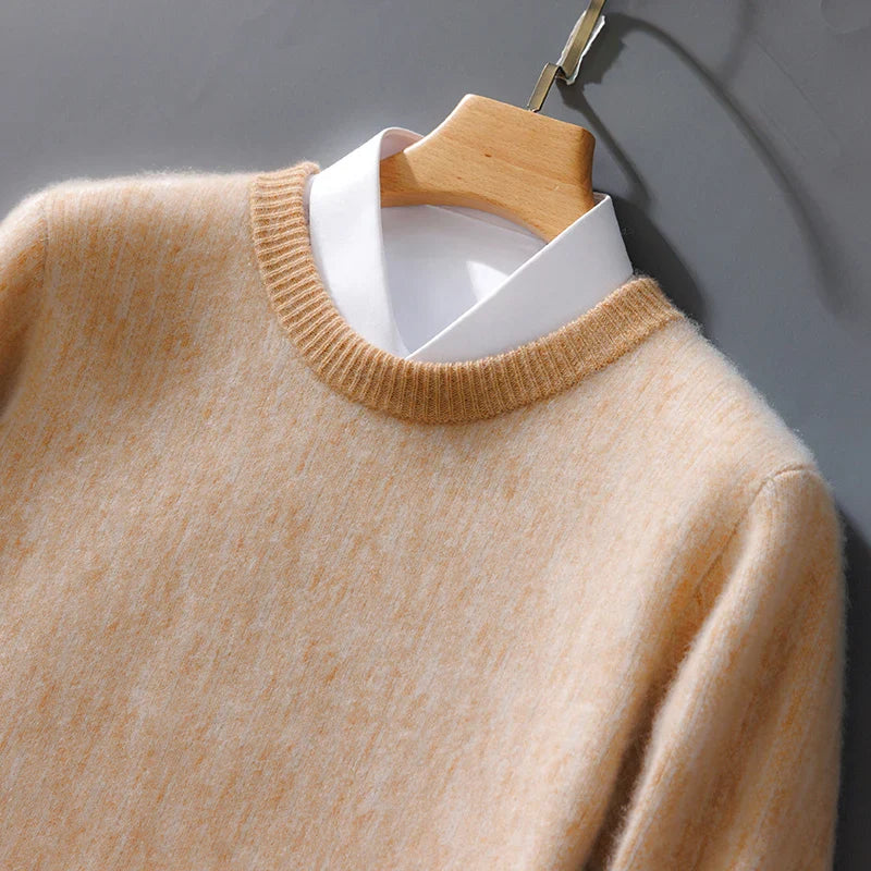 Lichtblauwe Cashmere Trui - Elise