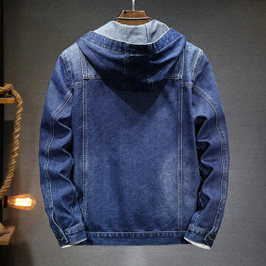 Denim Jas met Capuchon - Jason