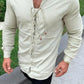 Beige vetershirt met lange mouwen - Finn