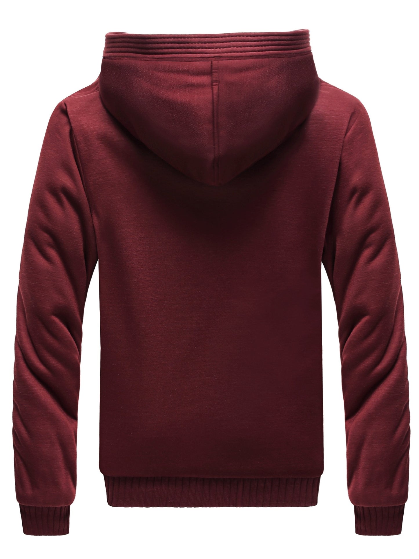 Winter Warme Fleece Jack Met Capuchon - Rood