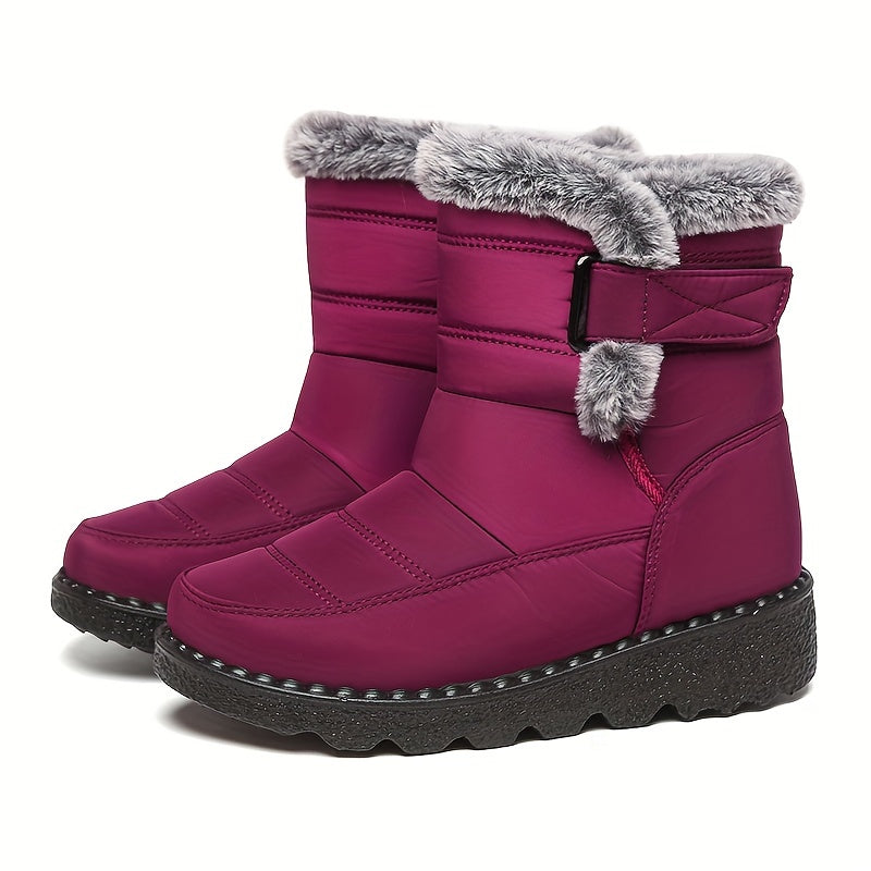 Snowboots - Zwart - Waterdichte winterlaarzen voor dames