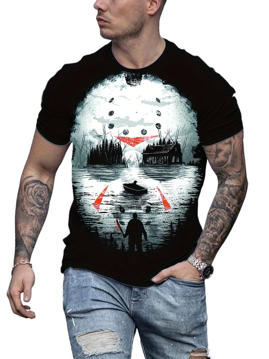 Zwart-wit T-shirt - Jason's wraak