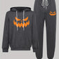 Groen Halloween Joggingpak met Pompoenprint