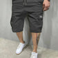 Bruine cargo shorts voor heren - Tim