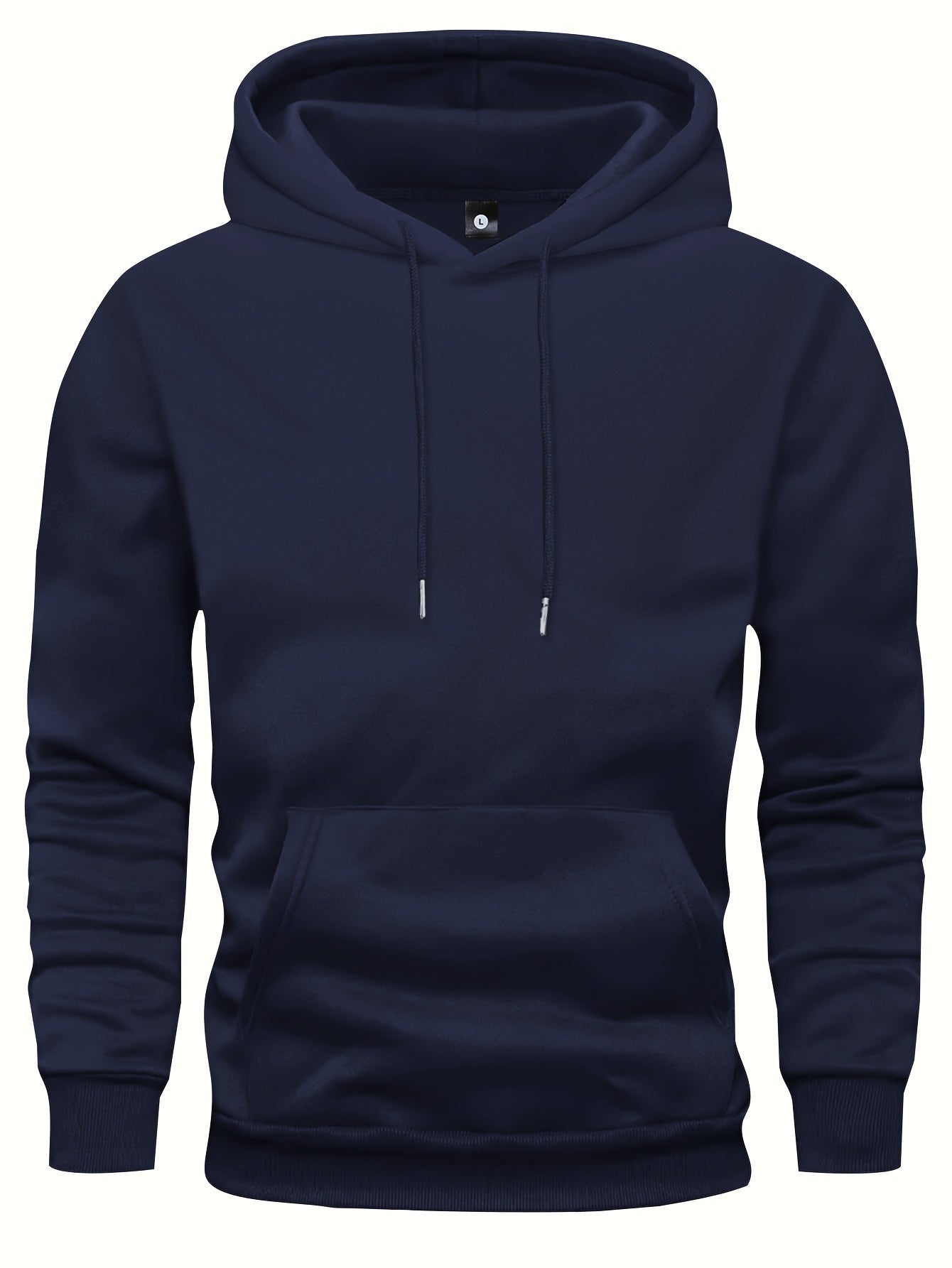 Winter Mode Hoodie - Effen Kleur Met Kangoeroe Zak