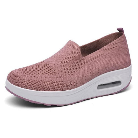 Roze lichtgewicht slip-on sneakers - Sophia